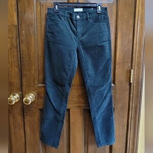 Loft Sz 4 Green Corduroy W 30 R 8.5 L 28